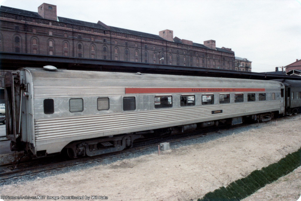 Railroad Passenger Cars Coach 2066